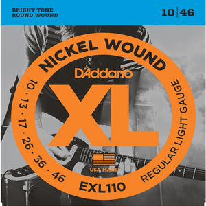 Daddario EXL110 Nickel Wound, Regular Light, 10-46