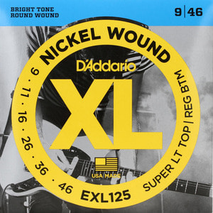 Daddario EXL125 Nickel Wound, Regular Light, 09-42